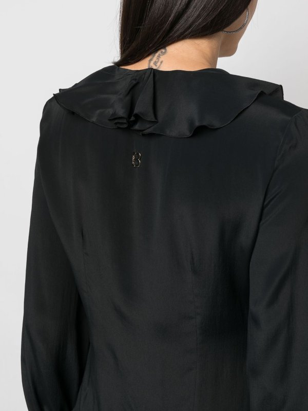 The Best Shops BLUGIRL: blouses - Blugirl Ruffled Long-Sleeve Blouse