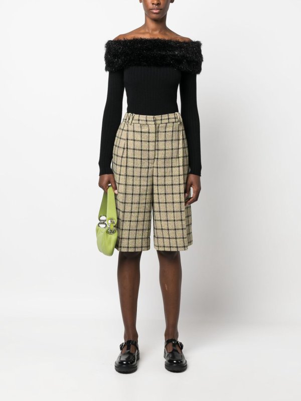 BLUGIRL: crew necks online - Off-shoulder jumper