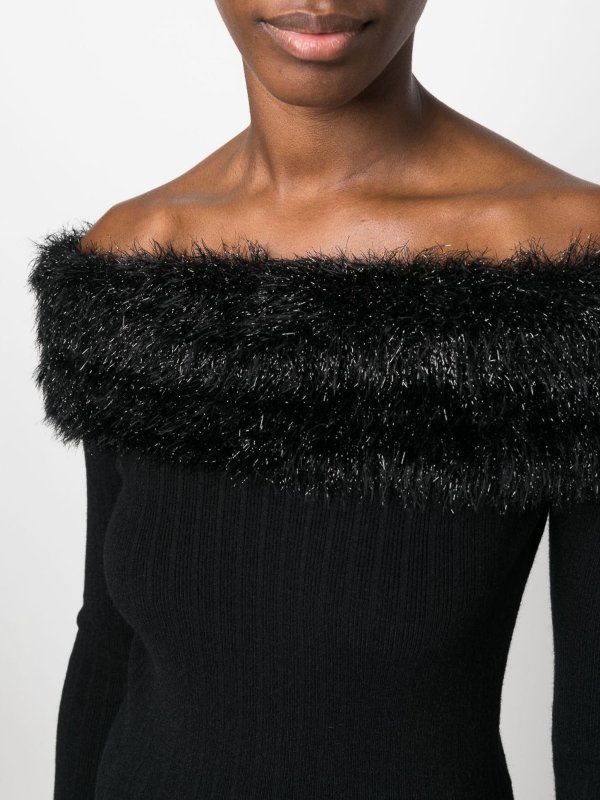 Off-shoulder jumper shop online: BLUGIRL