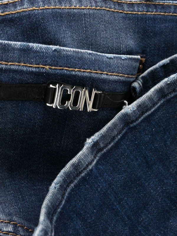 DSQUARED2: Jeans boot-cut online - Jeans Boot-Cut - Azul