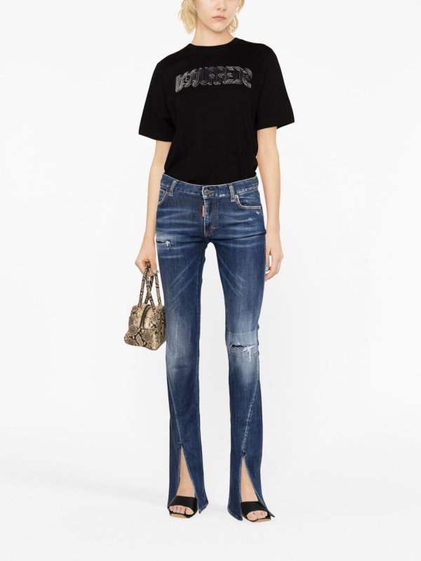 The Best Shops DSQUARED2: Jeans Boot-Cut - Azul