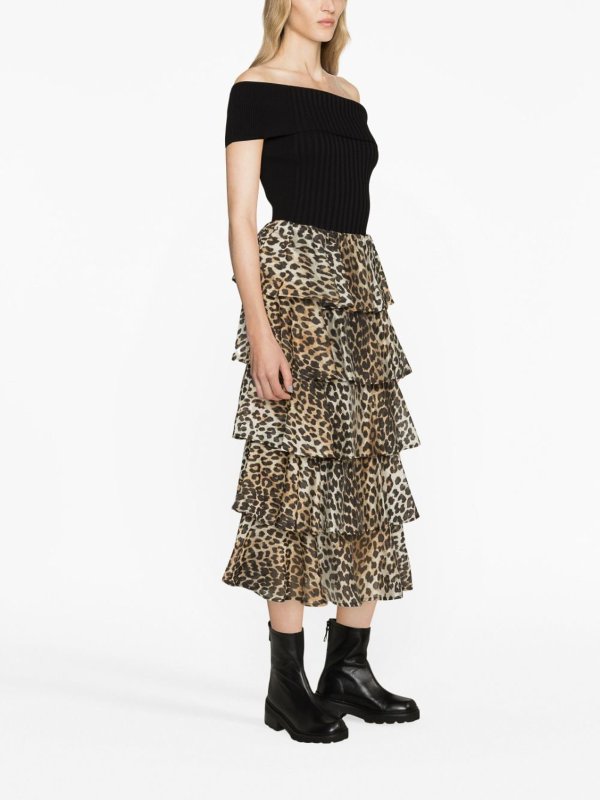 トップ/タンクトップ - 黒 shop online: GANNI