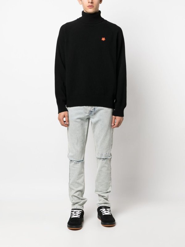 The Best Shops KENZO: Suéteres con cuello pico - Suéter Cuello Redondo - Negro