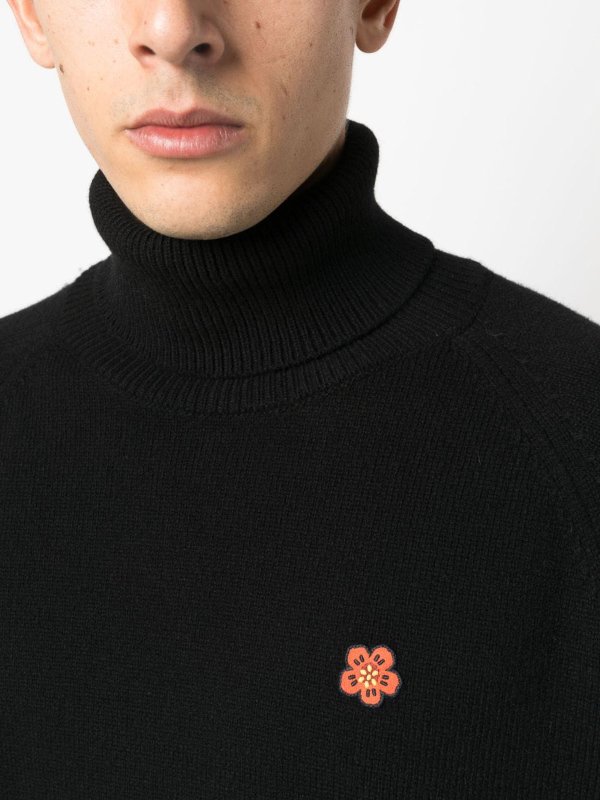 Suéter Cuello Redondo - Negro shop online: KENZO