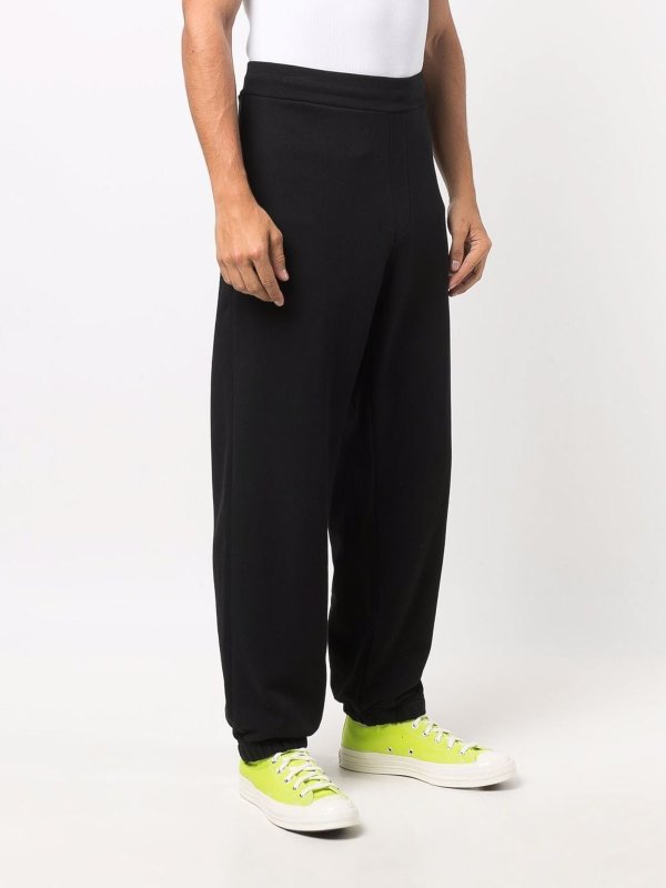 The Best Shops m.s.g.m.: Trousers Shorts - Wide-leg logo track pants