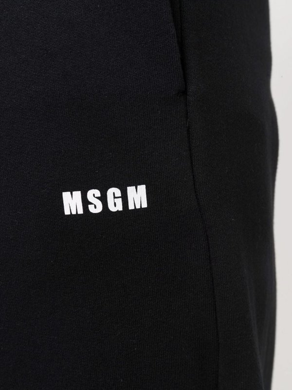 m.s.g.m. buy online Wide-leg logo track pants