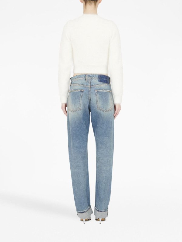 The Best Shops MM6 MAISON MARGIELA: Maison Margiela Cropped Textured Cardigan