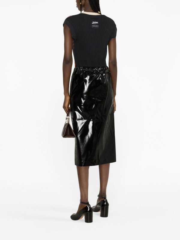 MM6 MAISON MARGIELA: Knielange und Midi Röcke online - Midirock - Schwarz