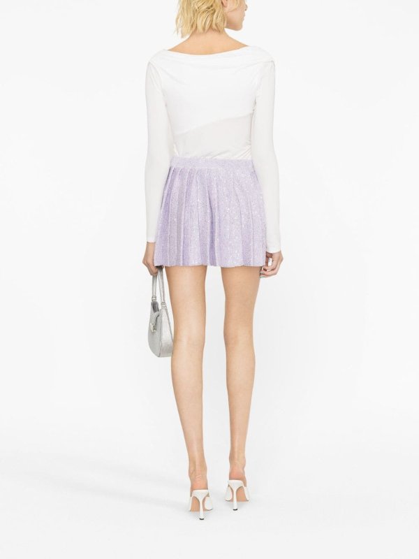 The Best Shops Self Portrait: Mini jupes - Mini Jupe - Violet