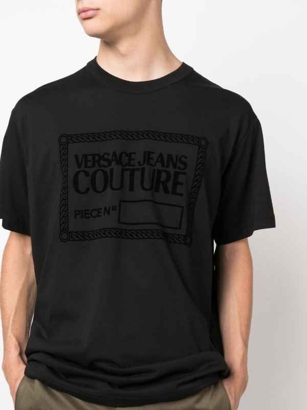 The Best Shops Versace Jeans Couture: Tシャツ - Tシャツ - 黒
