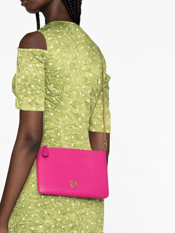 Pinko: wallets & purses online - Pinko Flat Love Simply Crossbody Bag