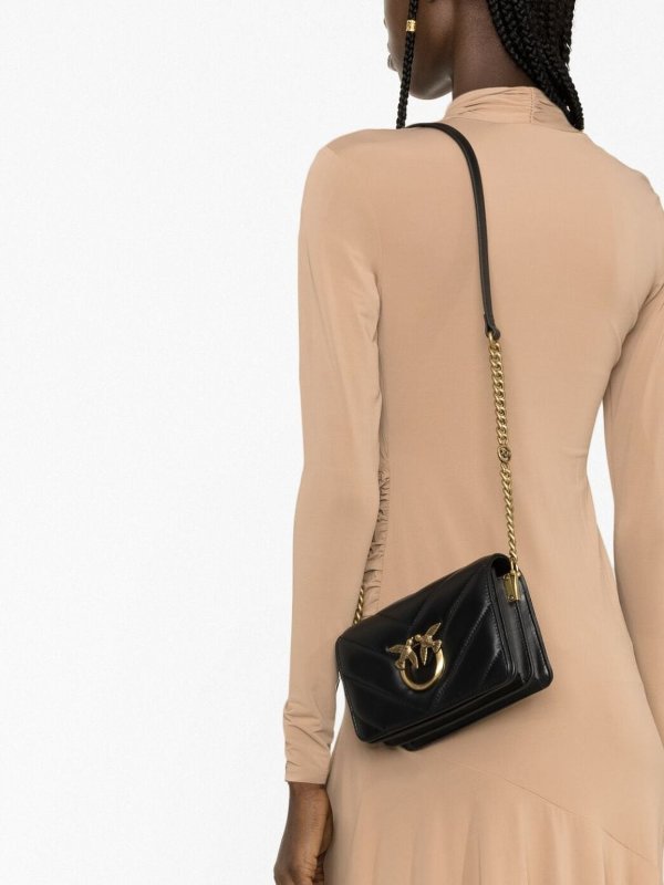 The Best Shops Pinko: borse a tracolla - mini borsa love click