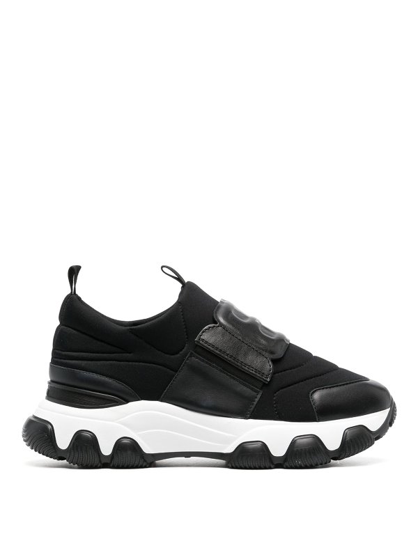 HOGAN: Chaussures de sport - Baskets - Noir