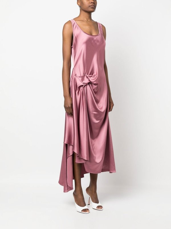 DEL CORE: イブニングドレス online - 膝丈ドレス - ピンク