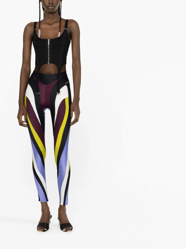 The Best Shops MUGLER: レギンス - レギンス - ライトブルー