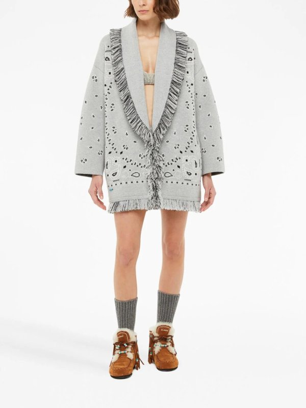 The Best Shops ALANUI: Cardigans - Cardigan - Grau