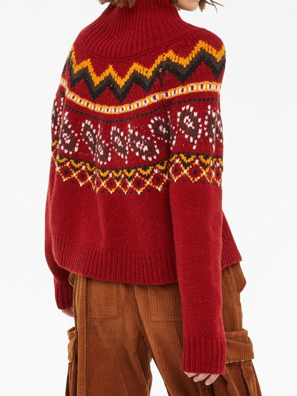 Artic ocean turtle neck shop online: ALANUI