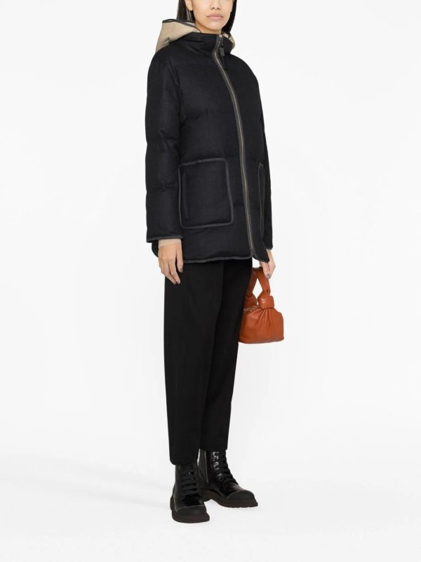 BRUNELLO CUCINELLI: Abrigos cortos online - Abrigo Corto - Gris