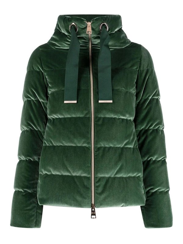 HERNO: Kurze Daunenjacken - Daunenjacke - Grün