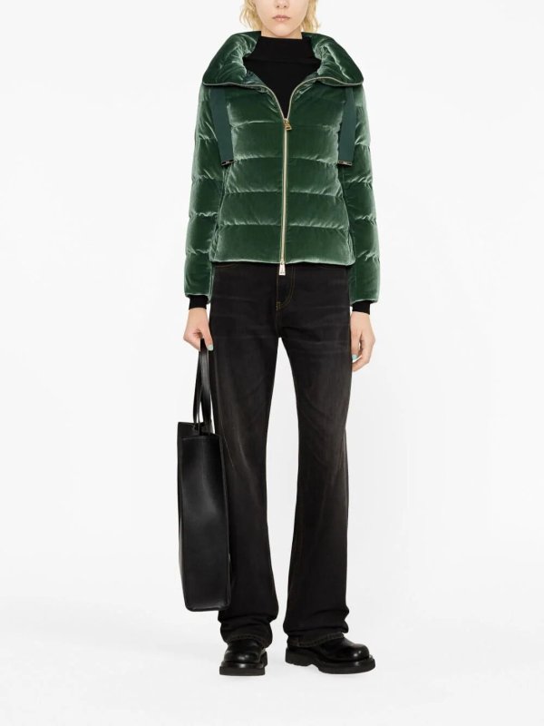 The Best Shops HERNO: Kurze Daunenjacken - Daunenjacke - Grün