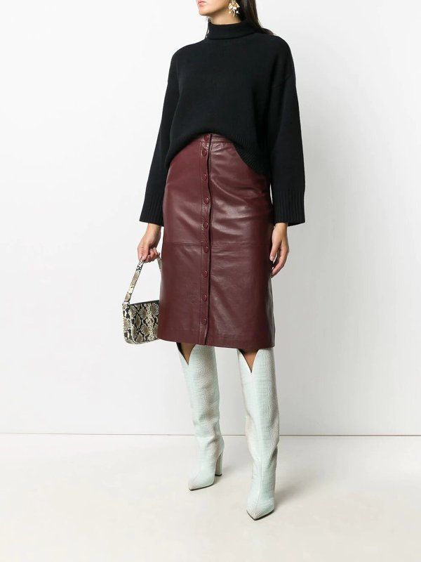 The Best Shops LOULOU STUDIO: クルーネック - クルーネック - 黒