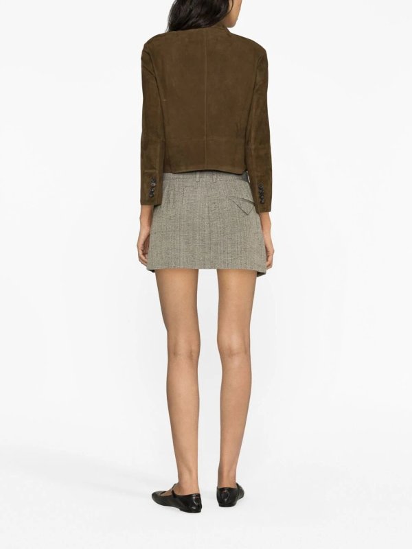 Suede jacket shop online: Theory