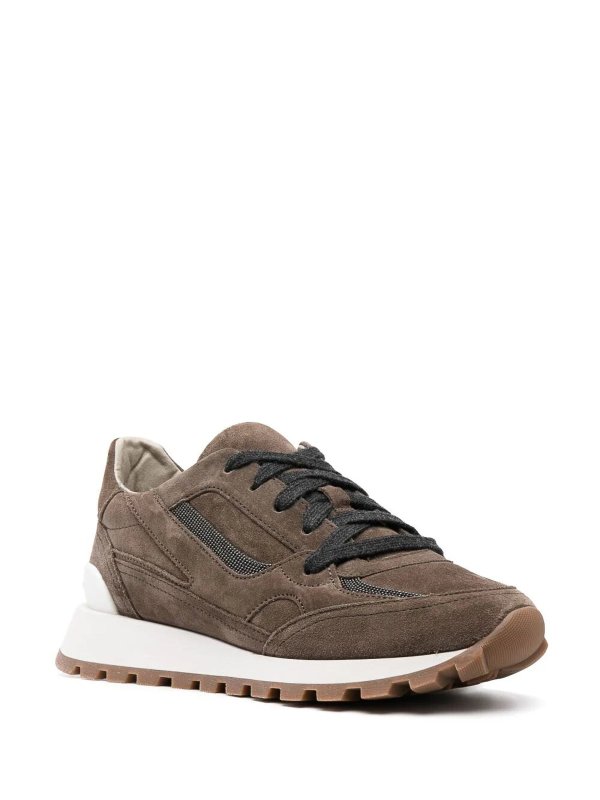 The Best Shops BRUNELLO CUCINELLI: trainers - Suede sneakers