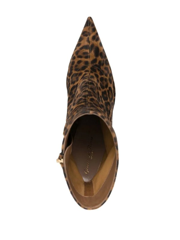 アンクルブーツ - ブラウン shop online: Gianvito Rossi