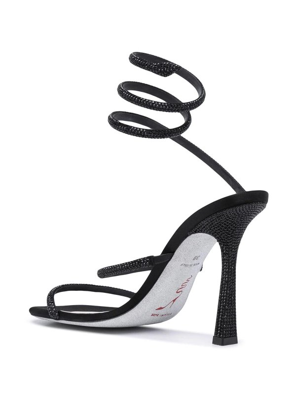 Buy Cleo Black Heel Sandal for Women Online at Khadims | 57203157260