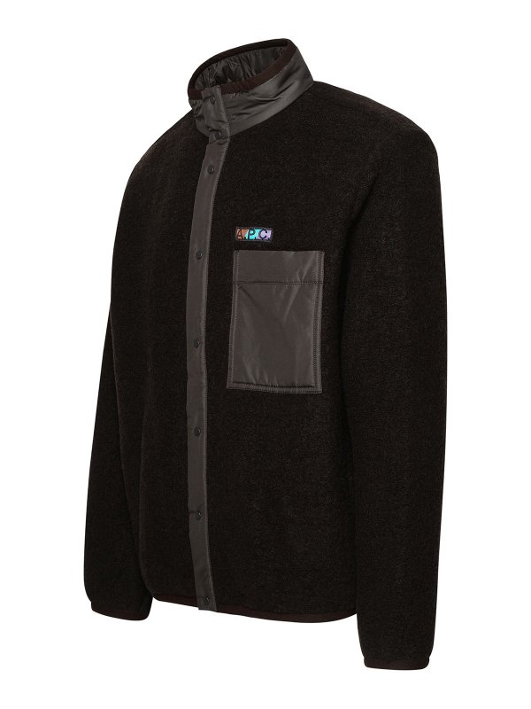 The Best Shops A.P.C.: casual jackets - Ewan jacket in brown wool