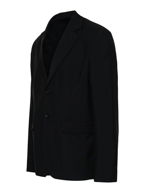 The Best Shops Acne Studios: blazers - Black wool blend blazer