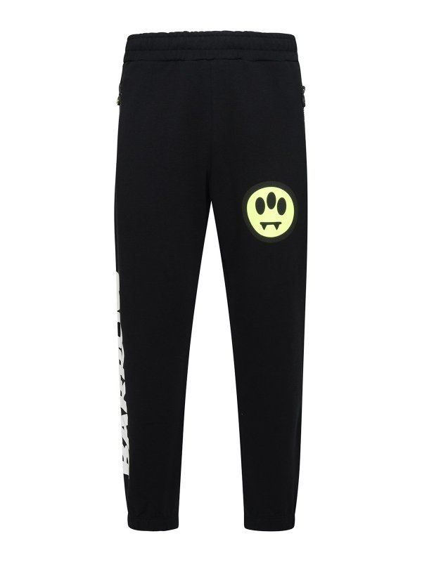 BARROW: Trousers Shorts - Logo joggers