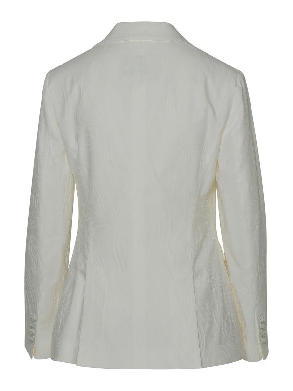 ETRO: Vestes de costume online - Blazer - Blanc