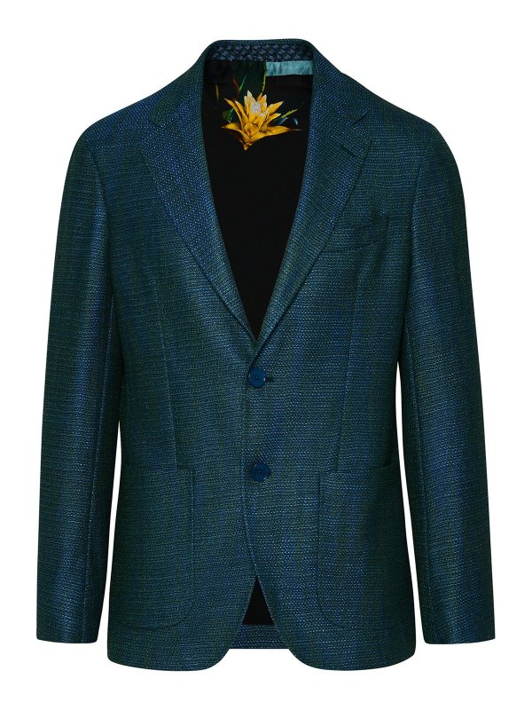 ETRO: Vestes de costume - Blazer - Vert