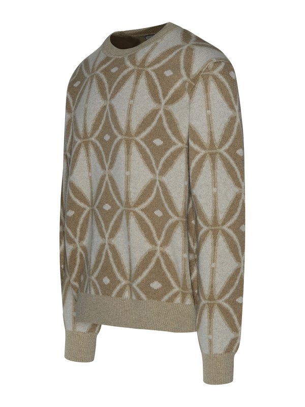 The Best Shops ETRO: crew necks - Beige wool sweater