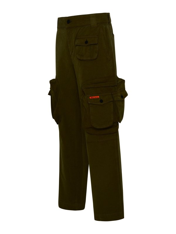 The Best Shops Heron Preston: トラウザーショーツ - ショートパンツ - 緑