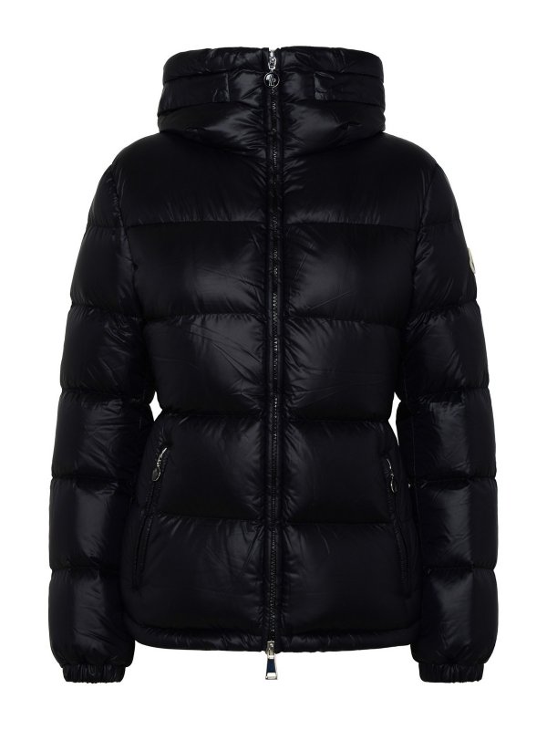 MONCLER: ダウン・ハイテクジャケット - ダウンジャケット - 黒