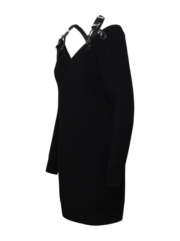 The Best Shops MOSCHINO: short dresses - Black wool dress