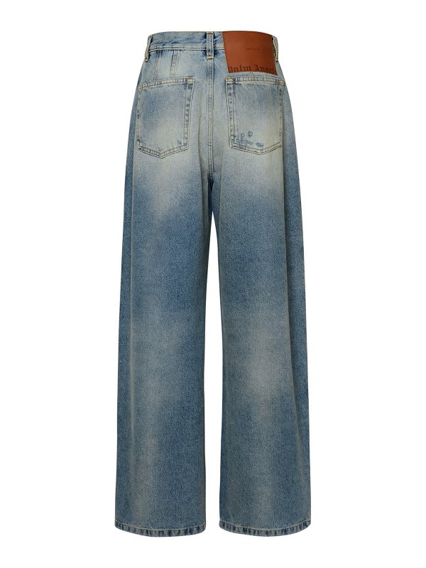 Palm Angels: Bootcut online - Bootcut Jeans - Hellblau