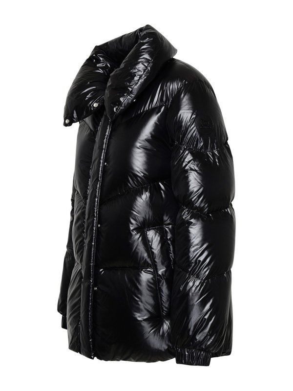 The Best Shops WOOLRICH: padded jackets - Aliquippa down jacket in black nylon
