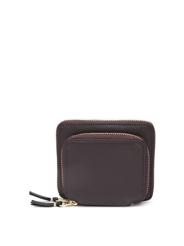 COMME DES GARÇONS WALLET: 財布＆ポーチ - 財布 - ブラウン