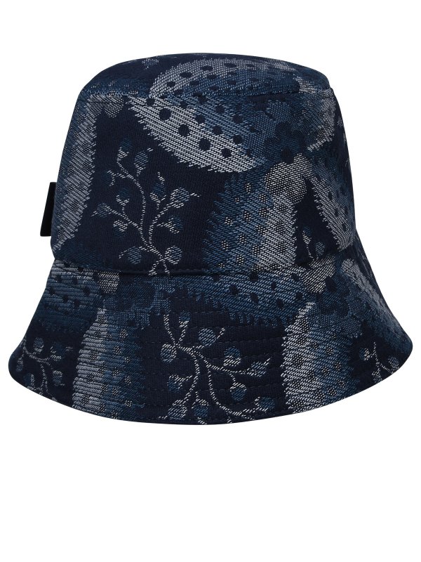 The Best Shops ETRO: hats & caps - Blue cotton blend hat