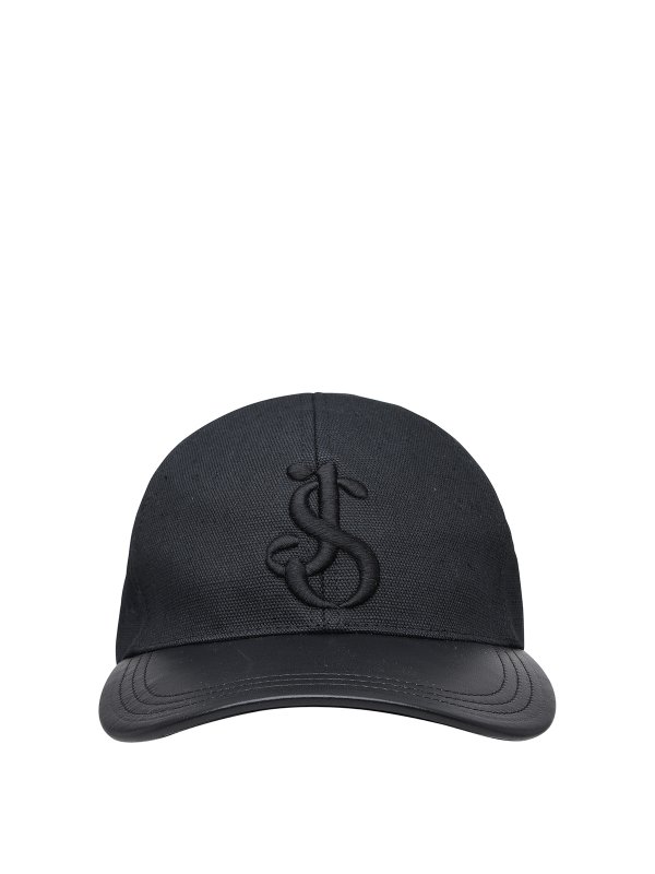 JIL SANDER: Hüte - Hut - Schwarz