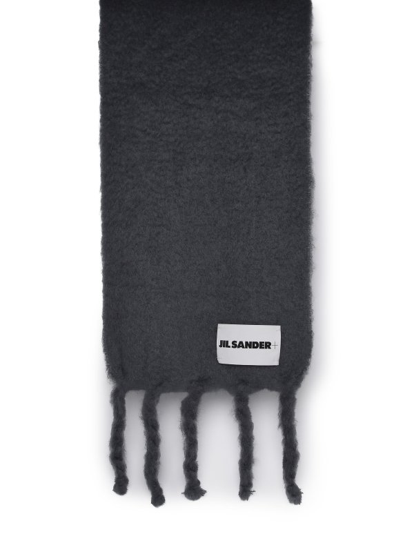 JIL SANDER: Écharpes - Écharpe - Gris