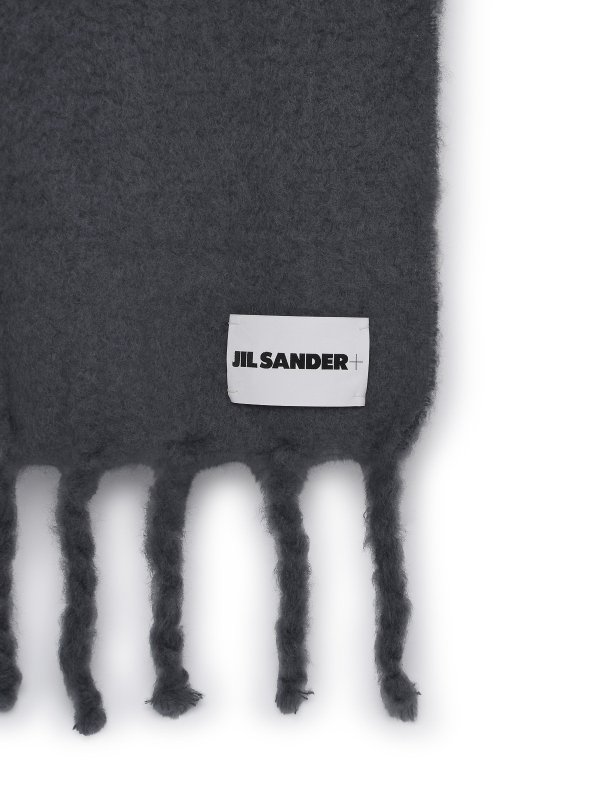 JIL SANDER: Écharpes online - Écharpe - Gris
