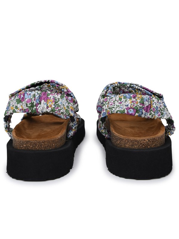 Libery sandal in multicolored fabric shop online: A.P.C.