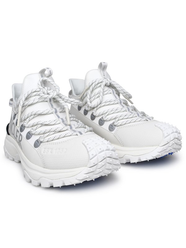 MONCLER: Chaussures de sport online - Baskets - Blanc