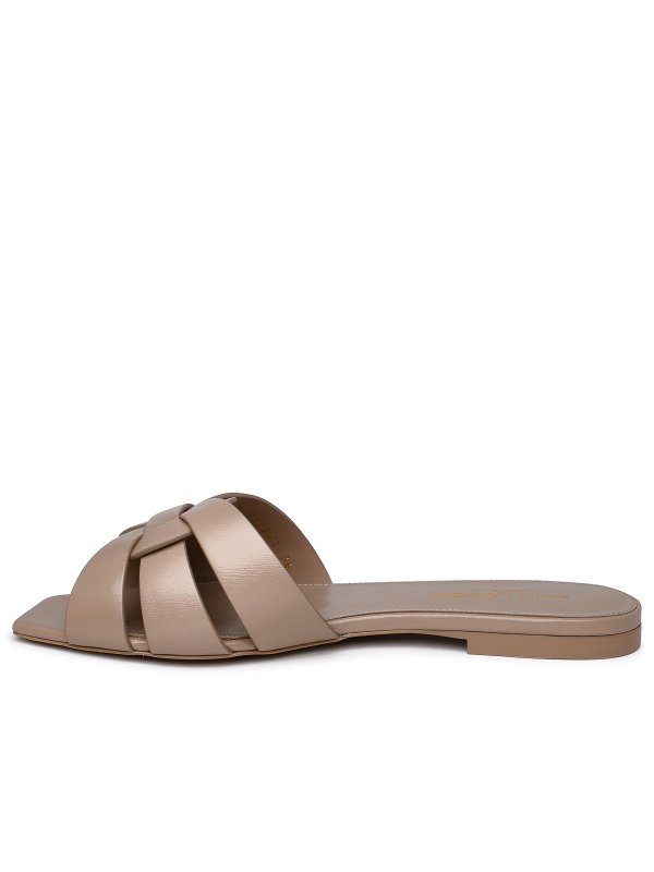 The Best Shops SAINT LAURENT: flip flops - Tribute slipper