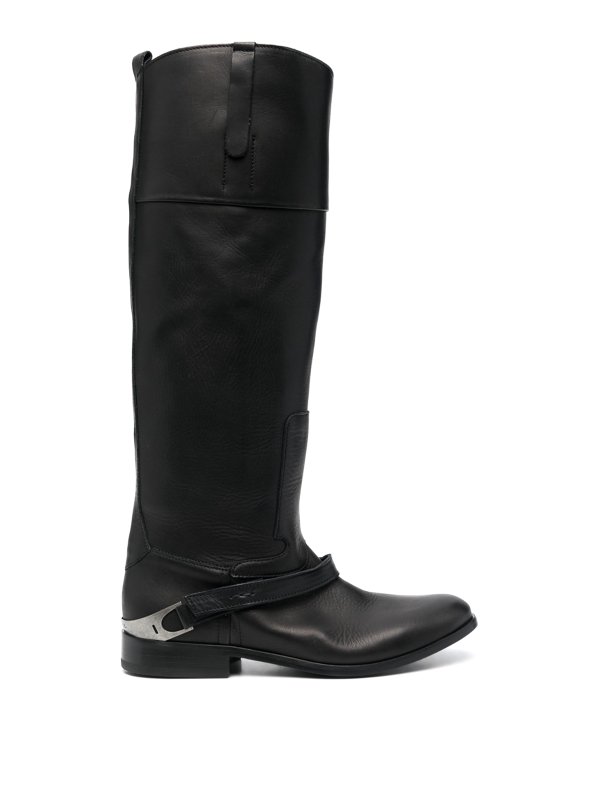 GOLDEN GOOSE: ブーツ - ブーツ - 黒