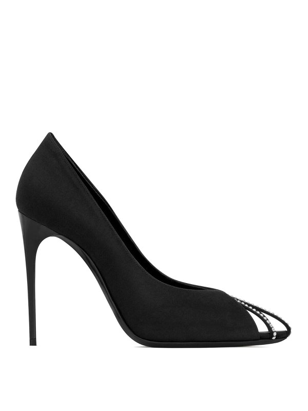 SAINT LAURENT: court shoes online - Alix leather pump